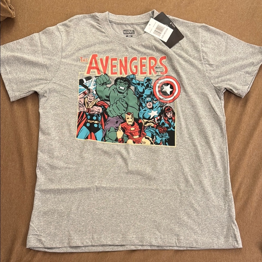 Marvel Avengers Graphic Gray Tee
